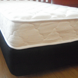 QUEEN BED WITH MATTRESS [N]- ONLINE ONLY