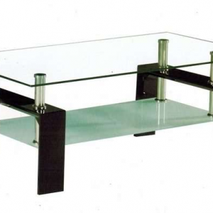 COFFEE TABLE - GLASS- PICK UP ONLY
