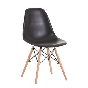 DINING CHAIRS x 4 - BLACK [E]- SOLD ONLINE ONLY