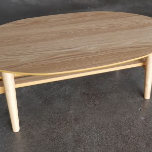 COFFEE TABLE - FOLDING - LIGHT COLOUR- LOW HEIGHT