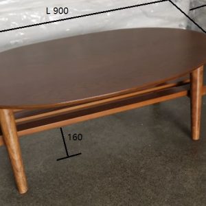 COFFEE TABLE - FOLDING - WALNUT COLOUR- LOW HEIGHT