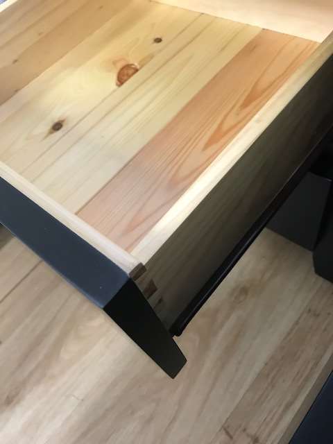 TALLBOY in SOLID WOOD -BLACK RIDGE - Image 3