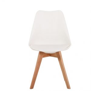 DINING CHAIRS [S] x 4 - WHITE- ONLINE ONLY