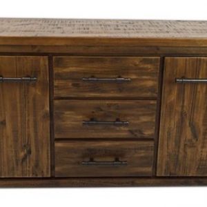 BUFFET CABINET- 3DRW 2 DOOR- SOLIDWOOD [W]