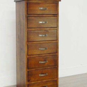 SLIMBOY WITH 7 DRAWER-NZ PINE- VICTORIA