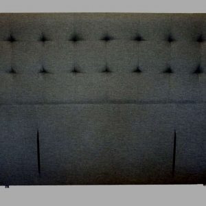 DOUBLE HEADBOARD UPHOLSTERED- CHARCOAL