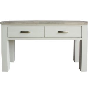 HALL TABLE IN SOLID WOOD-1310 MM - TWO TONE- ASH
