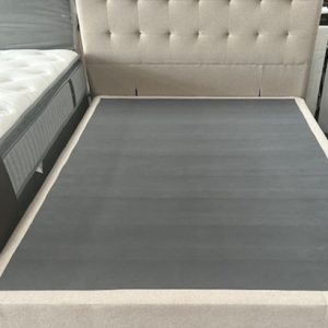 QUEEN BED BASE WITH HEADBOARD-