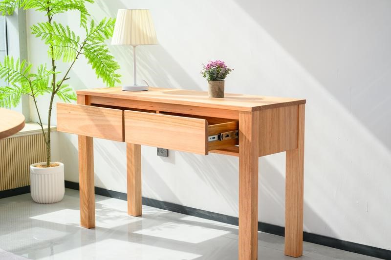 HALL TABLE IN SOLID WOOD -W-1200 mm- ONLINE ONLY - Image 2