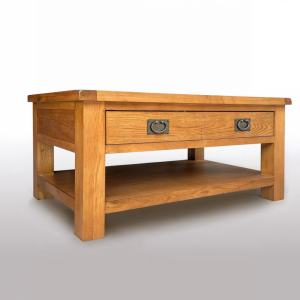 COFFEE TABLE IN OAK WITH DRAWER- RICHMOND