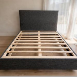 NZ MADE-KING BED BASE WITH HEADBOARD- FLAT PACK FOR EASY TRANSPORT OR FOR UPSTAIRS